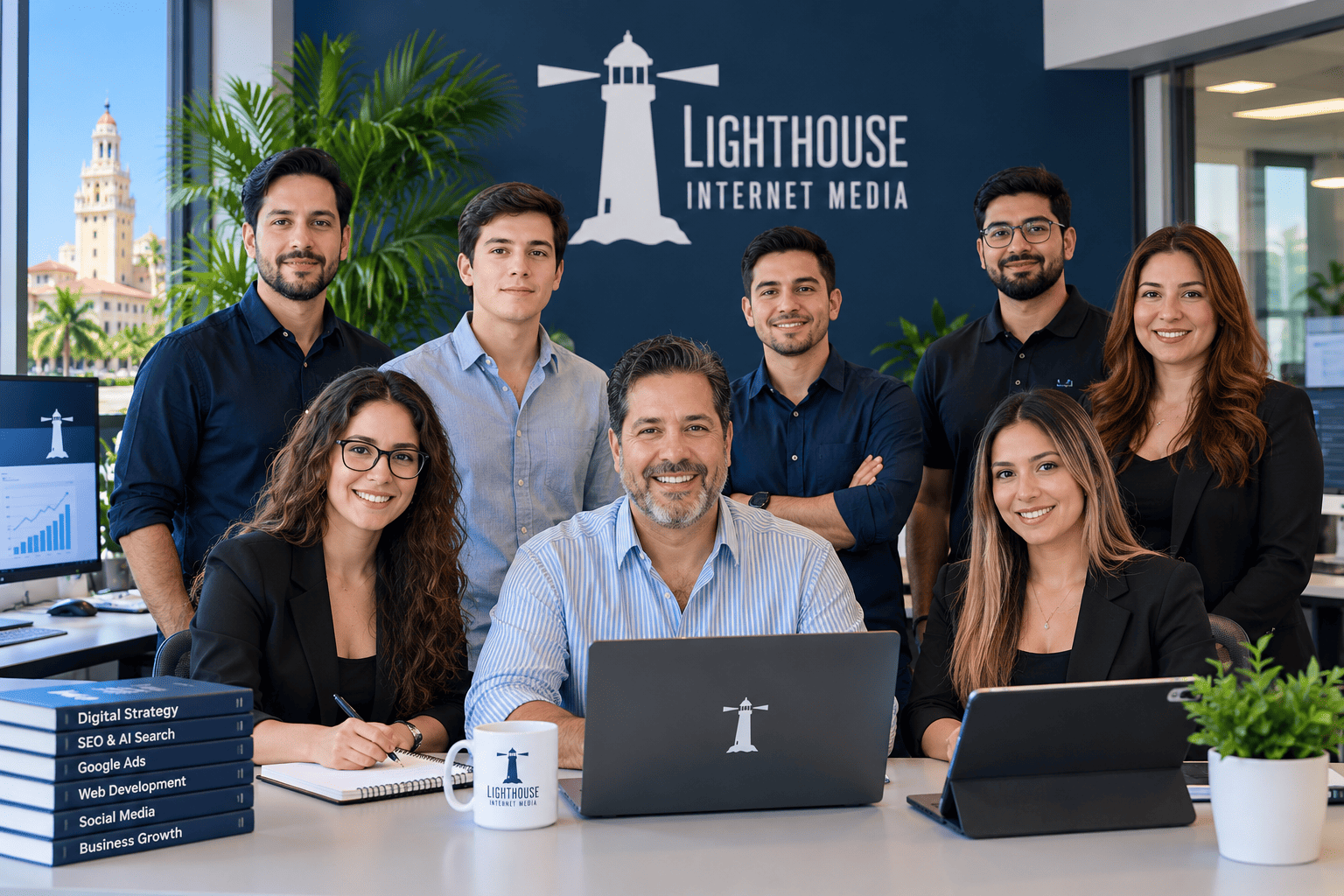 Lighthouse Internet Media digital marketing team